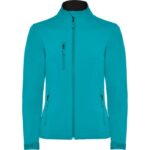Chaqueta softshell Nebraska Woman aguamarina