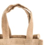 Bolsa para vino de yute - Imagen 4