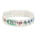 Pulsera de papel de semillas para eventos