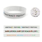 Pulsera de papel de semillas para eventos
