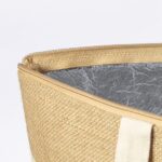Bolsa térmica de yute y algodon