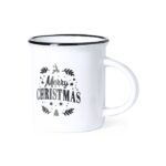 Taza de cerámica navideña personalizada