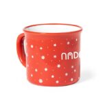 taza de ceramica navideña