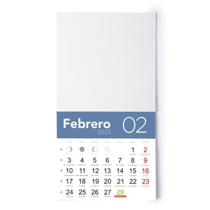 calendario 2026 con imán para frigorífico