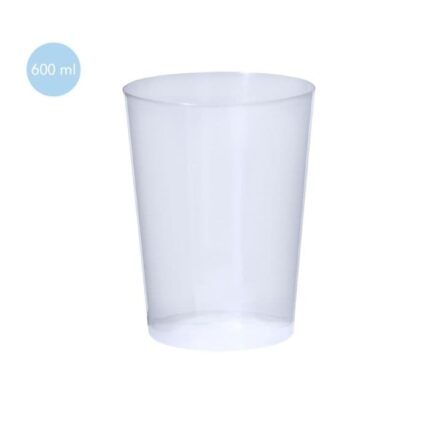 Vaso translúcido 600ml