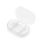 pastillero trizone transparente