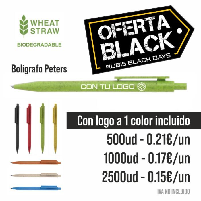 Pack black friday bolígrafo Peters