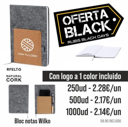 Pack Black Friday Bloc Notas Wilko