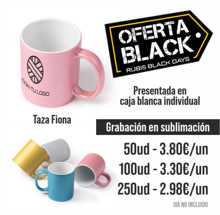 Pack Black Friday Taza Fiona