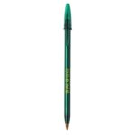 bic style boligrafo clear verde personalizado