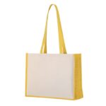 Bolsa de yute y algodón Rotin