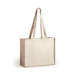 Bolsa de yute y algodón Rotin