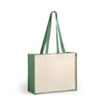 Bolsa de yute y algodón Rotin