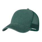 Gorra con rejilla verde