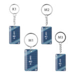 Llavero rectangular NFC