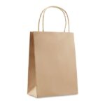 Bolsa de papel pequeña asas retorcidas - Imagen 3