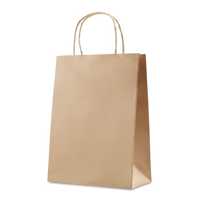 bolsa mediana asas retorcidas mo8808-13b Bolsa de papel grande asas retorcidas - Imagen 1