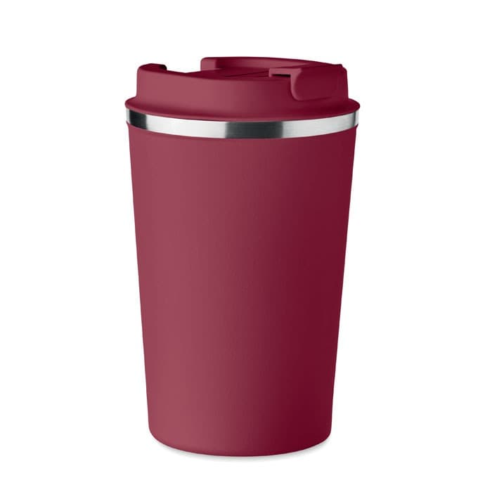 vaso de acero inox mo6276-02 Vaso de doble pared acero inoxidable 350ml - Imagen 1