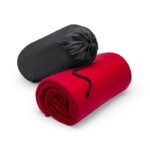 Manta polar con funda